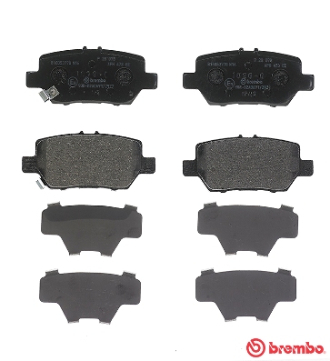 A.B.S. P 28 078 BREMBO Bremsbelagsatz, Scheibenbremse